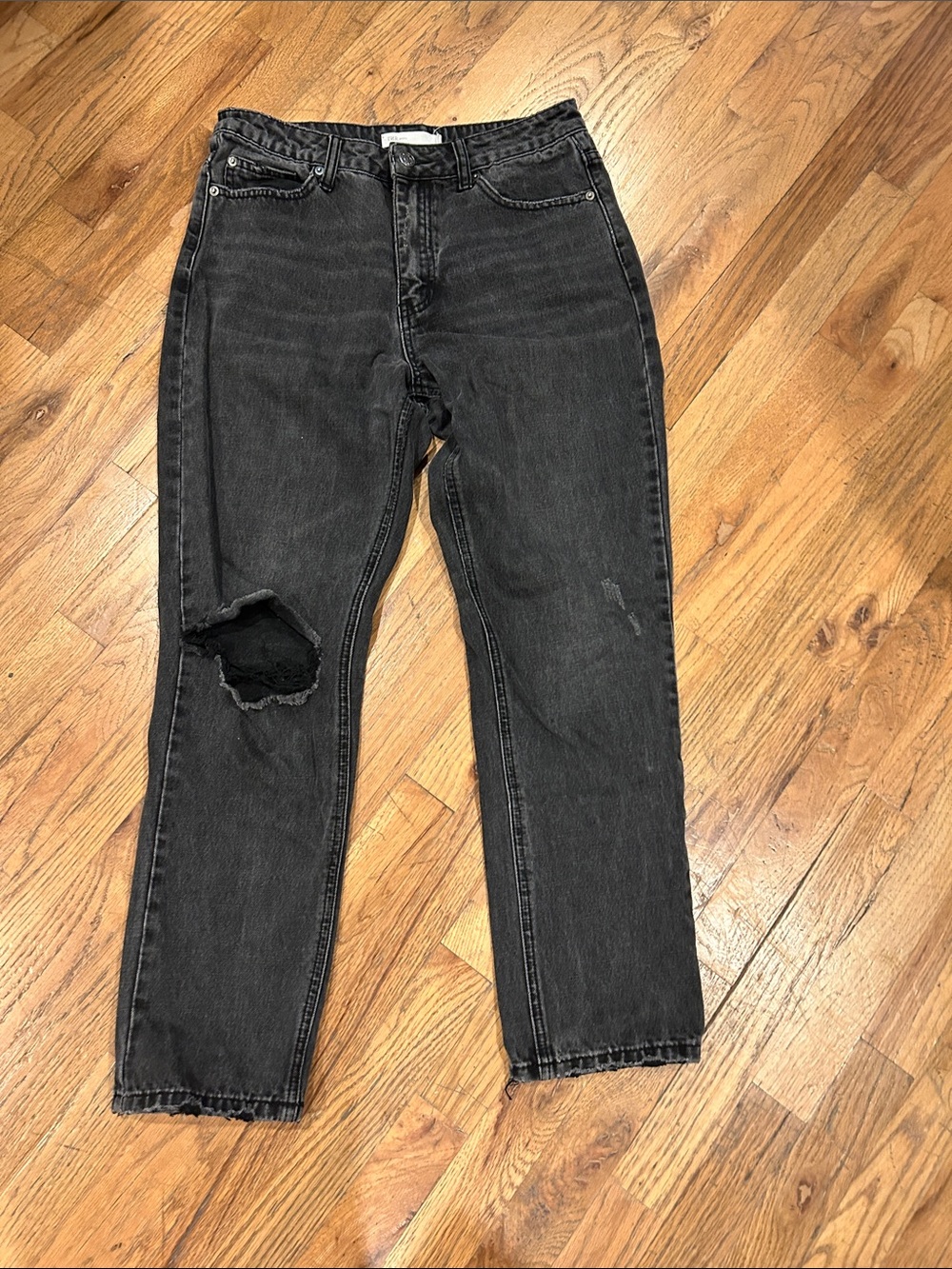 Women’s  Black Washed Jeans - Classic Fit